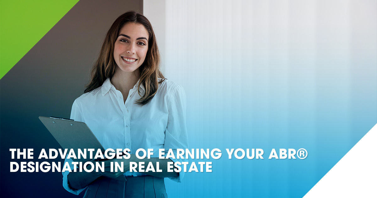 Real estate professional with ABR® designation presenting keys to a new home, symbolizing expertise and excellence in buyer representation.